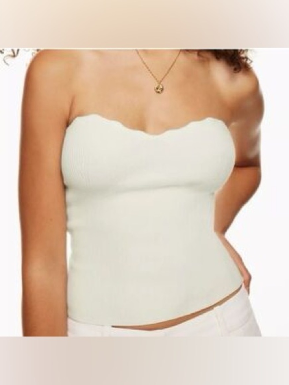 Aritzia Wilfred sweetheart tube top